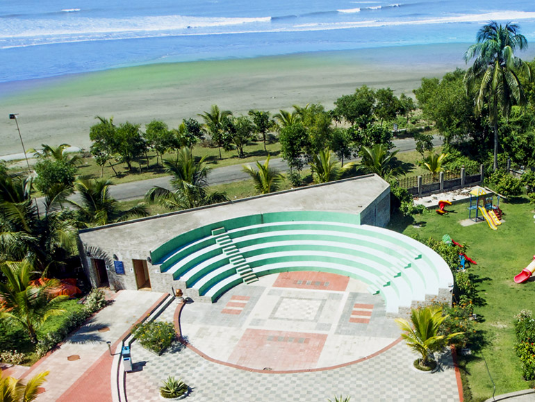 Pool-Side and Amphitheatre